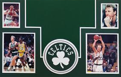 Larry Bird Autographed Boston Celtics Jersey Framed