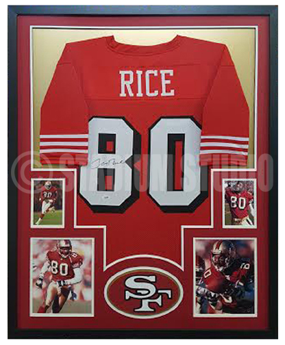 autographed 49ers jersey